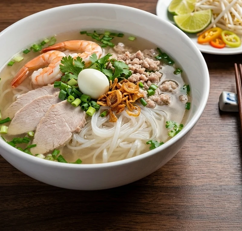 Hu tieu (Kathiew) noodle soup at Grandma&rsquo;s Kitchen on Dewdney Avenue, Regina