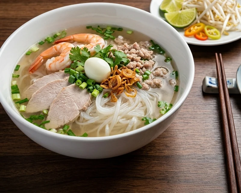 Hu tieu (kathiew) Vietnamese noodles at Grandma&rsquo;s Kitchen on Dewdney Avenue East, Regina