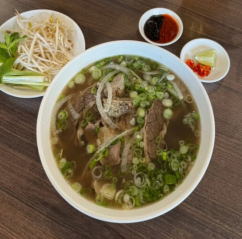 Vietnamese pho noodle soup at Grandma's Kitchen on Dewdney Avenue East, Regina